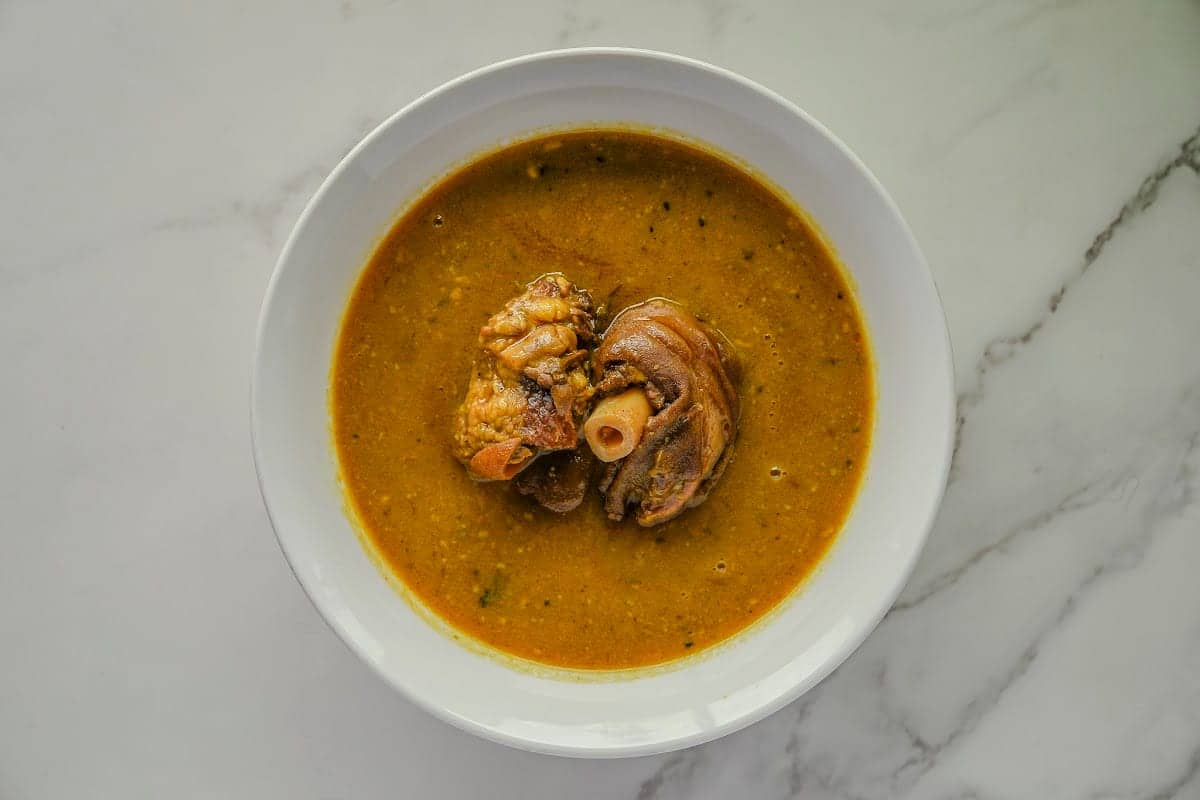 Goat-Marrow Soup